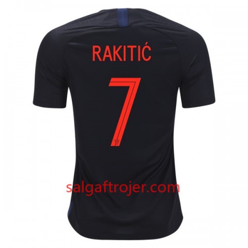Kroatien Fodboldtrøjer Rakitic 7 Udebanesæt VM 2018 Kroatien Fodboldtrøjer Rakitic 7 Udebanesæt VM 2018